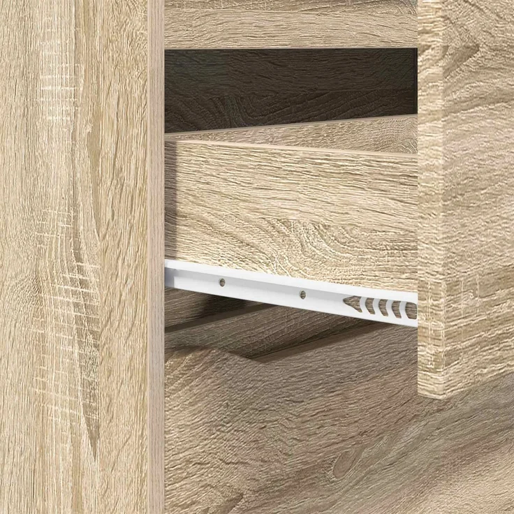 vidaXL Aufbewahrungsschrank 80 x 48 x 57 cm Holzwerkstoff Sonoma-Eiche 888819 – Bild 11