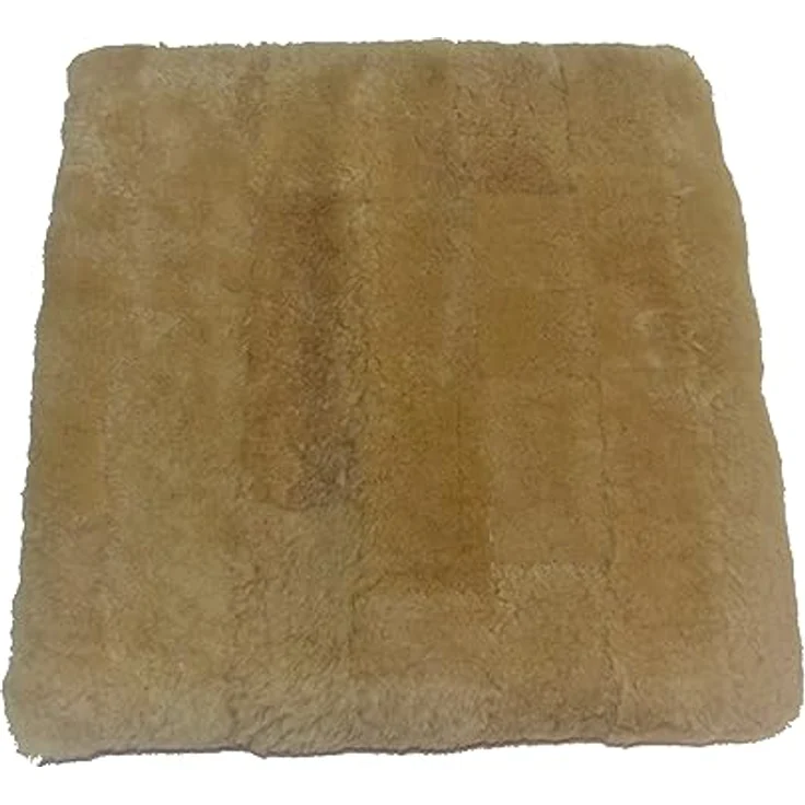 Reissner Lammfelle Sitzkissen Sitzkissen Lammfell SiKi-PA 40x40cm Patchwork – Bild 2