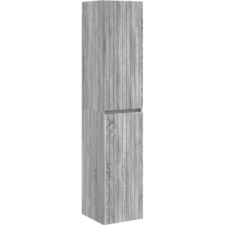 vidaXL Badezimmerschrank-Set 3 stk. Grau Sonoma 33 x 34,5 x 160 cm 3406089 – Bild 6