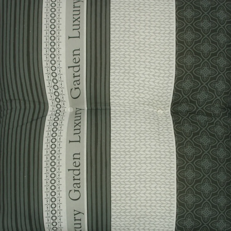 GO-DE Mittellehner-Auflage 110x50x7 cm grau Sitzkissen Sitzpolster Sitzauflage – Bild 4