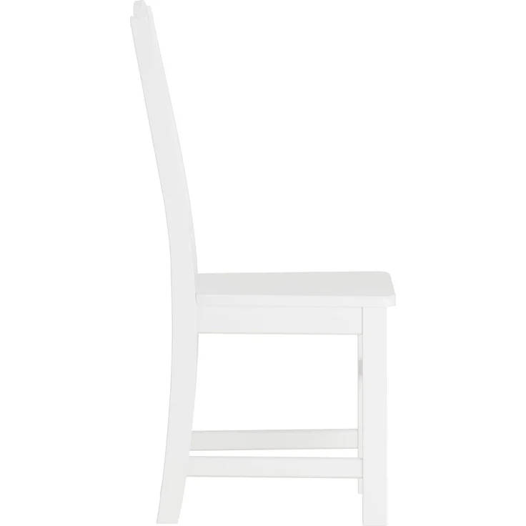 Küchenstuhl Massivholzstuhl Esszimmerstuhl Kiefer Stuhl waschweiß 90.71-22-D W – Bild 5