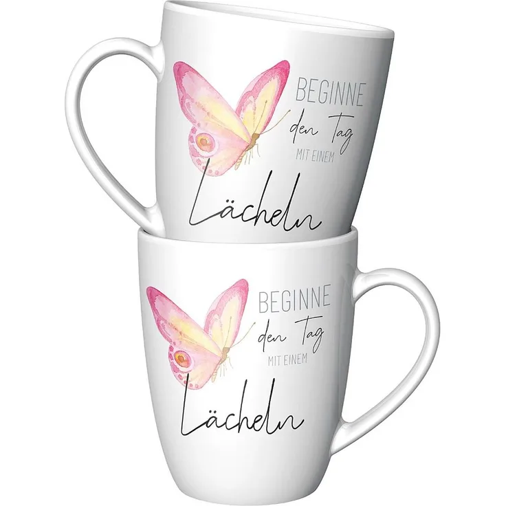 LA VIDA Becher Beginne den Tag 250ml 405617
