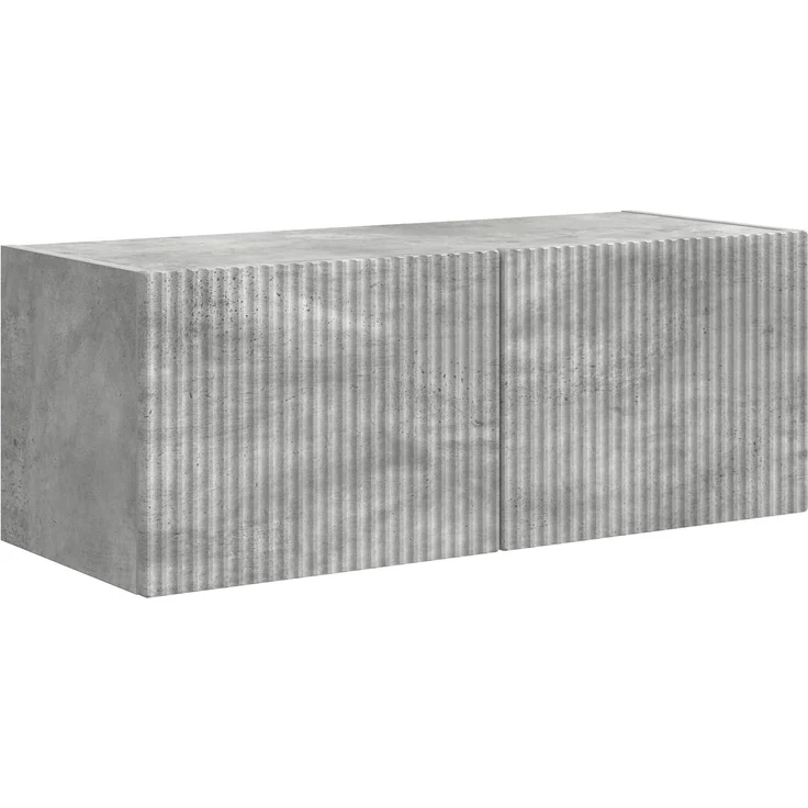 vidaXL TV-Schrankset 4 pcs Beton Grau Holzwerkstoff 3409162 – Bild 5