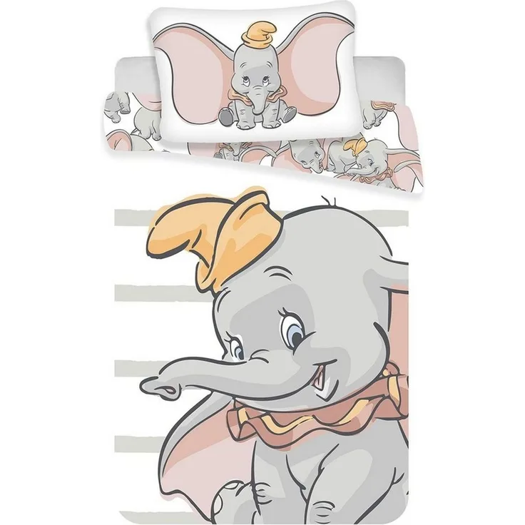 Disney 'Dumbo' Kinderbettwäsche 100x135 cm