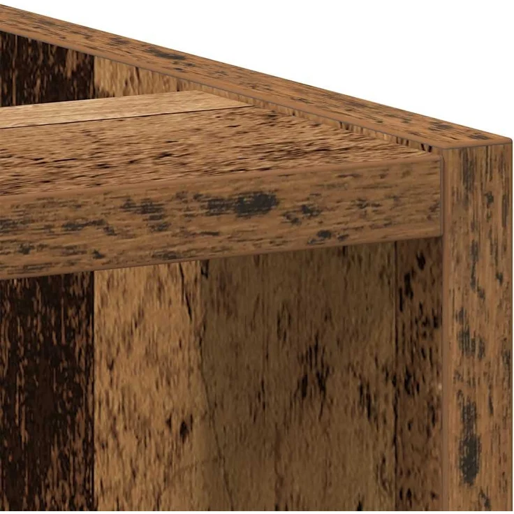 vidaXL Unterschrank Altholz-Optik 20x44,5x81,5 cm Holzwerkstoff 854191 – Bild 6