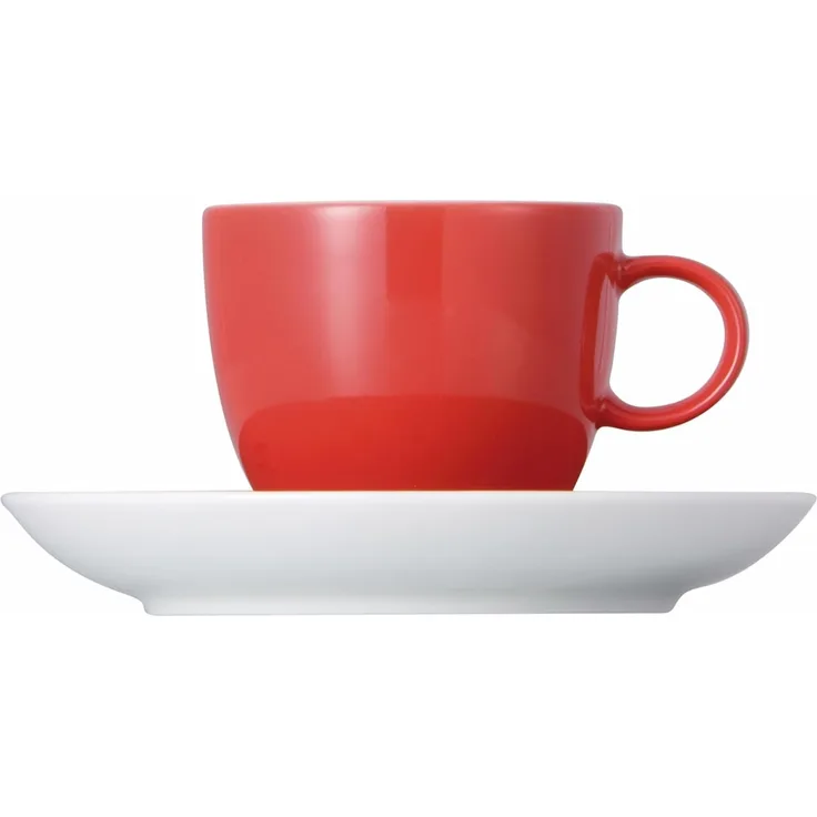 Rosenthal Thomas Espressotasse mit Untertasse Sunny Day New Red (2-teilig) 10850-408525-14720