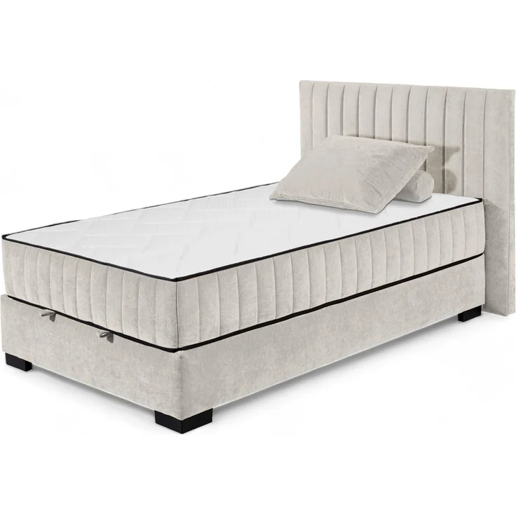 ED EXCITING DESIGN Boxbett Nagol, mit Bettkasten, mit Wendematratze, erhältlich in verschiedenen Breiten