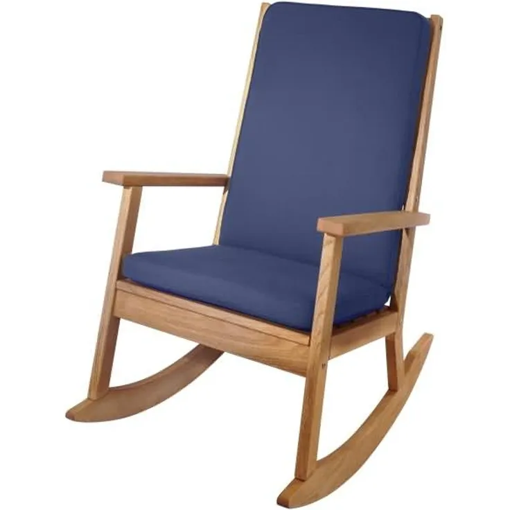 memo Auflage Rocker L9032 Schaukelstuhl blau