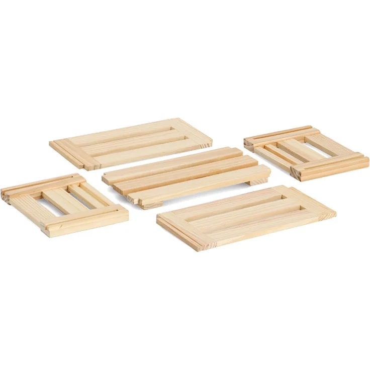 ZELLER 13360 Aufbewahrungskiste LEISTEN 30 x 20 x 15 cm, Kiefer / Holzbox – Bild 3