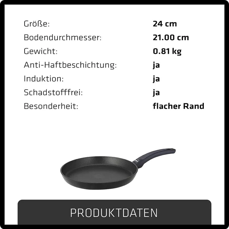 Berndes Crêpepfanne, Induktion 24 cm 11287 – Bild 6