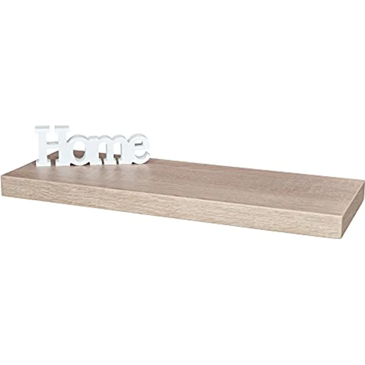 Levandeo® Wandregal, Wandboard Bobby 60cm Sonoma Eiche Wandregal Regal Board Bord – Bild 3