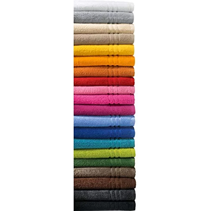 REDBEST Waschhandschuh Waschhandschuh 2er-Pack, Frottier (2-St), Walk-Frottier Uni – Bild 3
