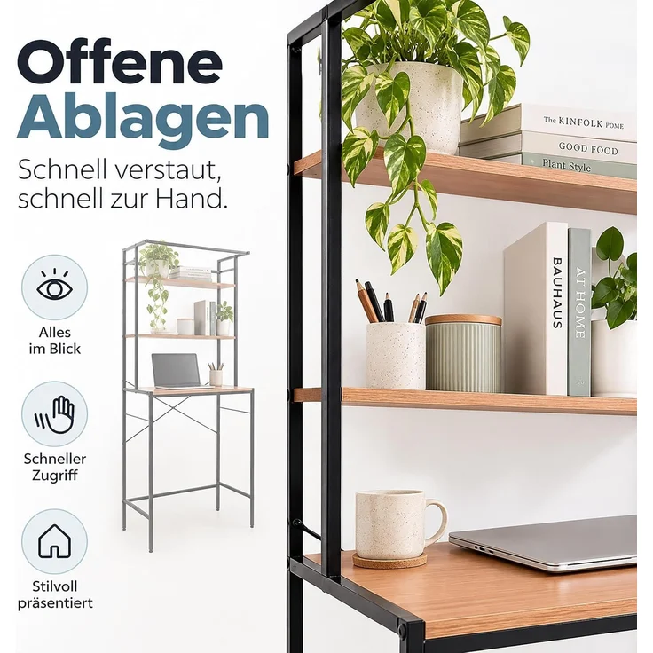 Relaxdays Waschmaschinenregal 3 Ablagen – Bild 9