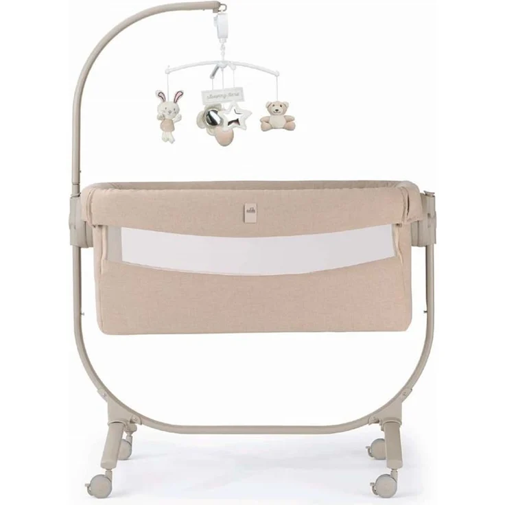 Baby Beistellbett Cullami | Mehr Farben verfügbar | inkl. Wippfunktion | 8-fach höhenverstellbar – Bild 5