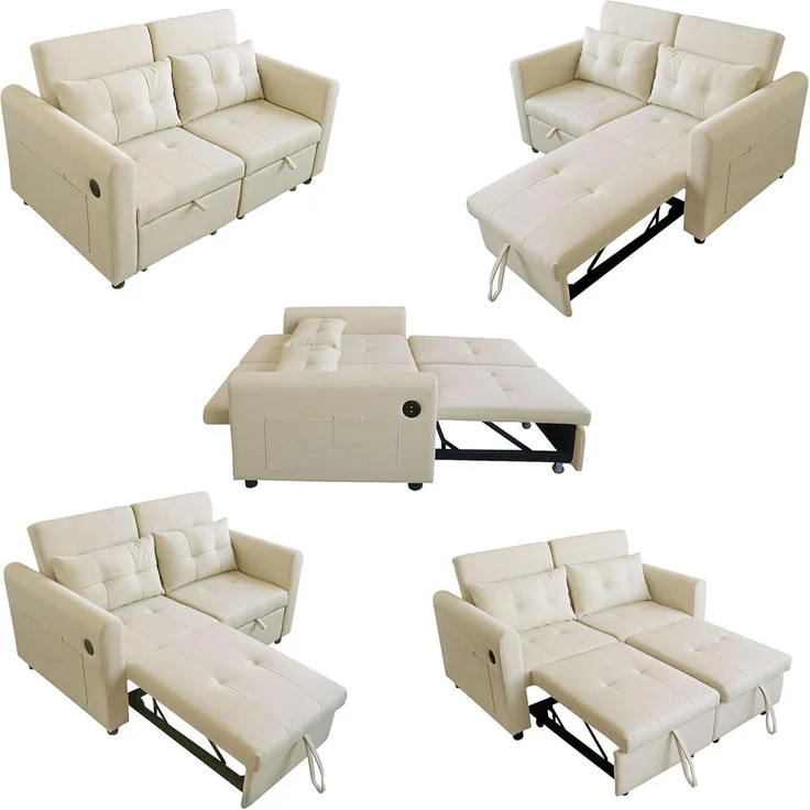Klappbares Schlafsofa mit Schlaffunktion – Bild 4