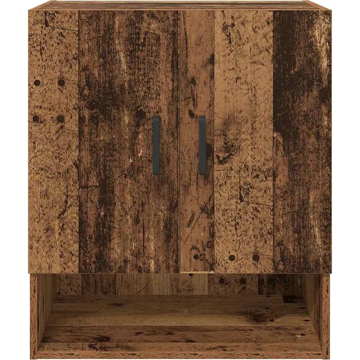 vidaXL Wandschrank Wandmontiert Altholz 60 x 31 x 70 cm Holzwerkstoff 879540 – Bild 5