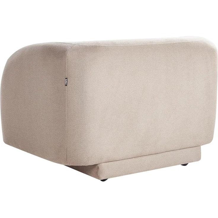 Sessel SKJANES Stoff Taupe – Bild 6