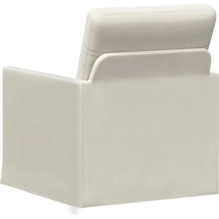vidaXL Einzelsofa Creme 70 x 81 x 82 cm Samt (V) 42041029 – Bild 4