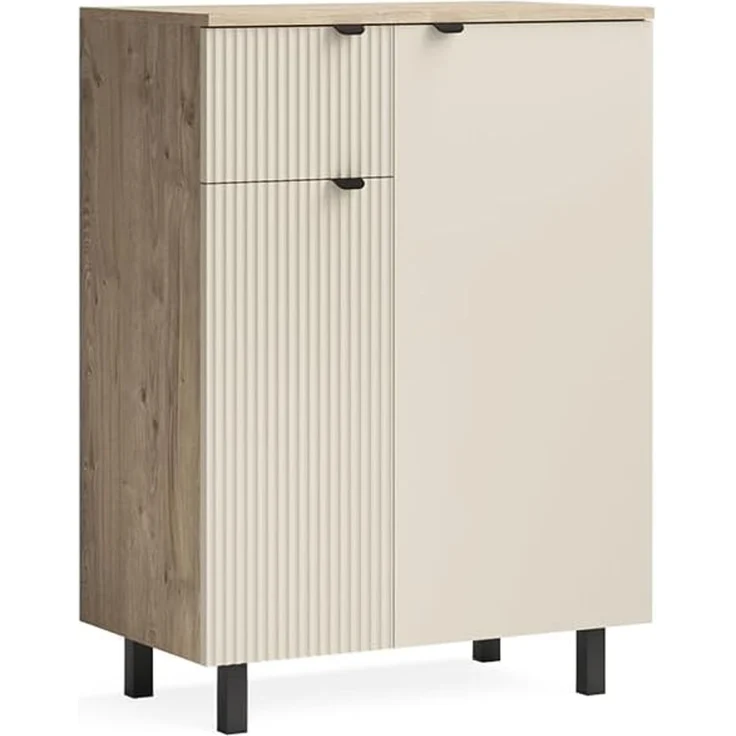 Kommode Puerto Eiche/Cashmere 69x95 cm Vicco – Bild 1