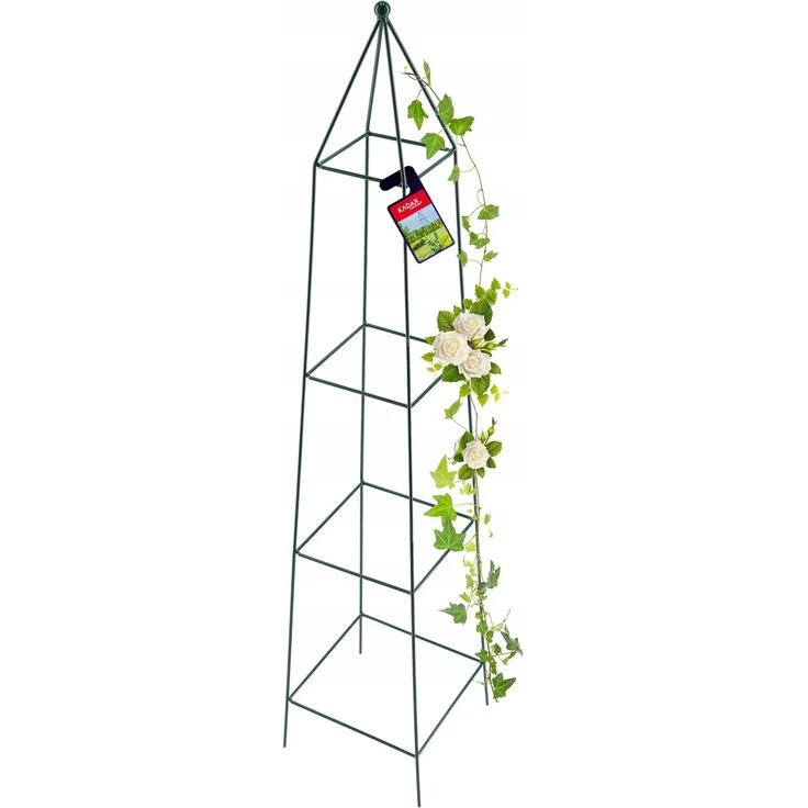 KADAX Pyramiden-Gartenpergola für Kletterrosen 150 cm – Bild 1