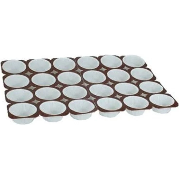 Muffin tray tins Bakker Ø58x38 mm for 24 pcs 100 bk/krt