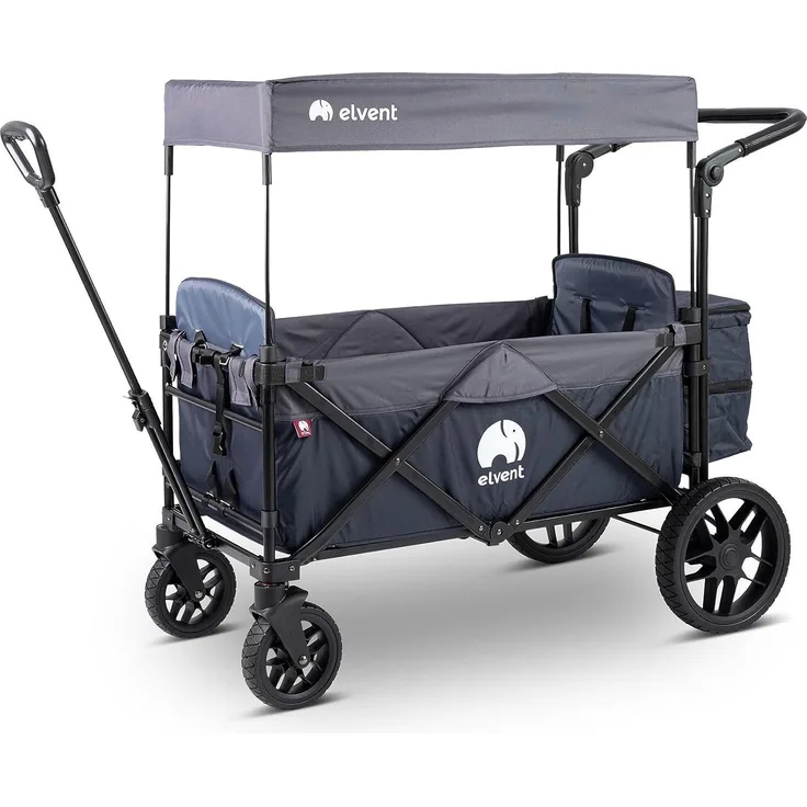 Elvent 'SmartCruiser' Premium Klappbollerwagen Blau inkl. Hecktasche