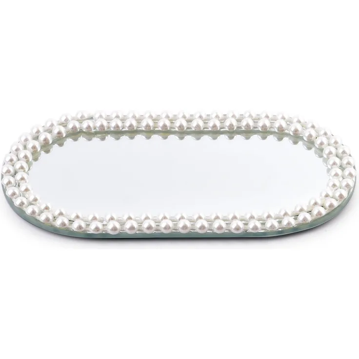 Dekoständer spiegel Mondex Margot Pearl 20x10x1 perlmutt 1pc