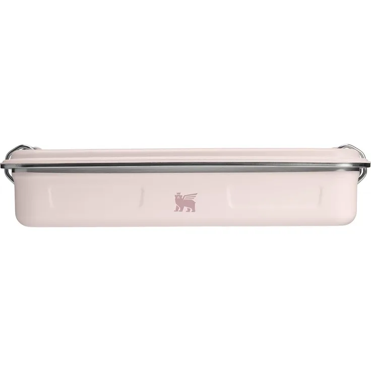 Stanley Useful Classic Box 1.2L - Spülmaschinenfest - Lunchbox aus Edelstahl - Stapelbare Sandwich-Box - BPA-Frei - Sicherer Verschluss - Rose Quartz