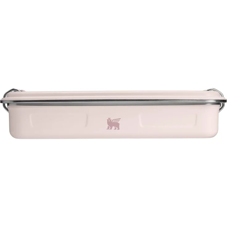 Stanley Useful Classic Box 1.2L - Spülmaschinenfest - Lunchbox aus Edelstahl - Stapelbare Sandwich-Box - BPA-Frei - Sicherer Verschluss - Rose Quartz