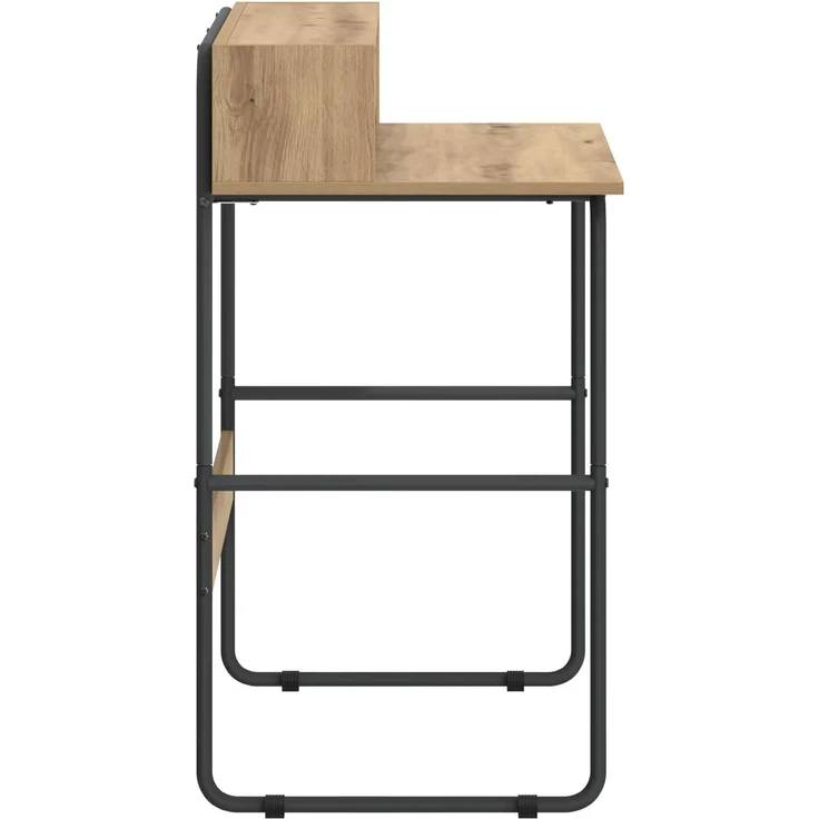vidaXL Schreibtisch mit Stauraum Artisan-Eiche 80 x 50 x 91 cm 8008025 – Bild 4