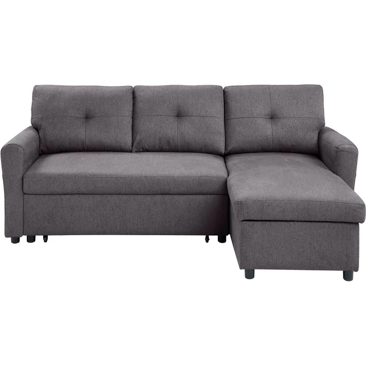 ATLANTIC home collection Ecksofa Gustavo L-Form, mit Schlaffunktion, Stauraum & seitlichen Taschen – Bild 3