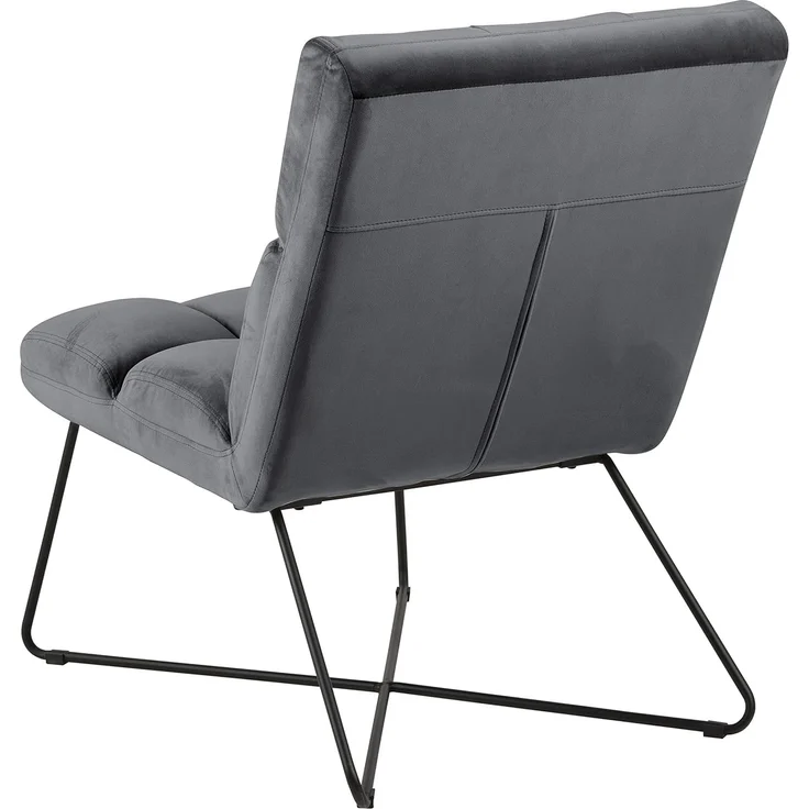 Loungesessel ALBA, dark grey – Bild 4