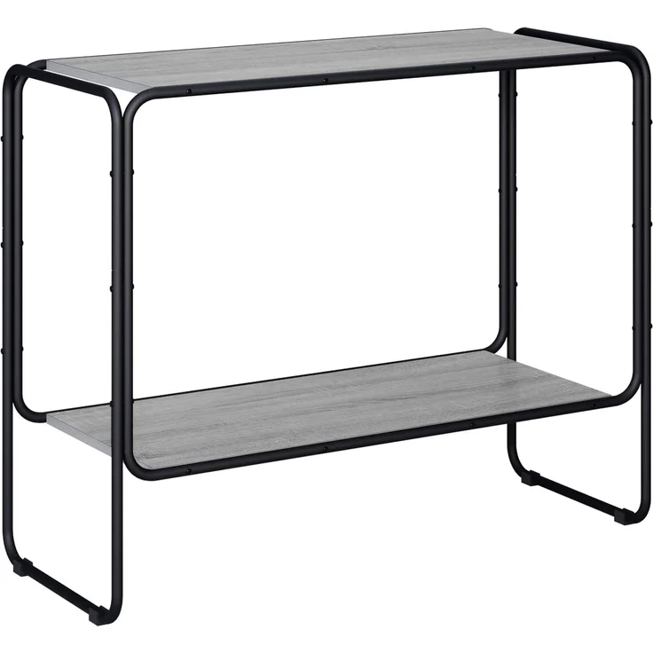 vidaXL Sideboard Sonoma-Grau 93,5 x 38 x 75 cm Holzwerkstoff 8007963 – Bild 2