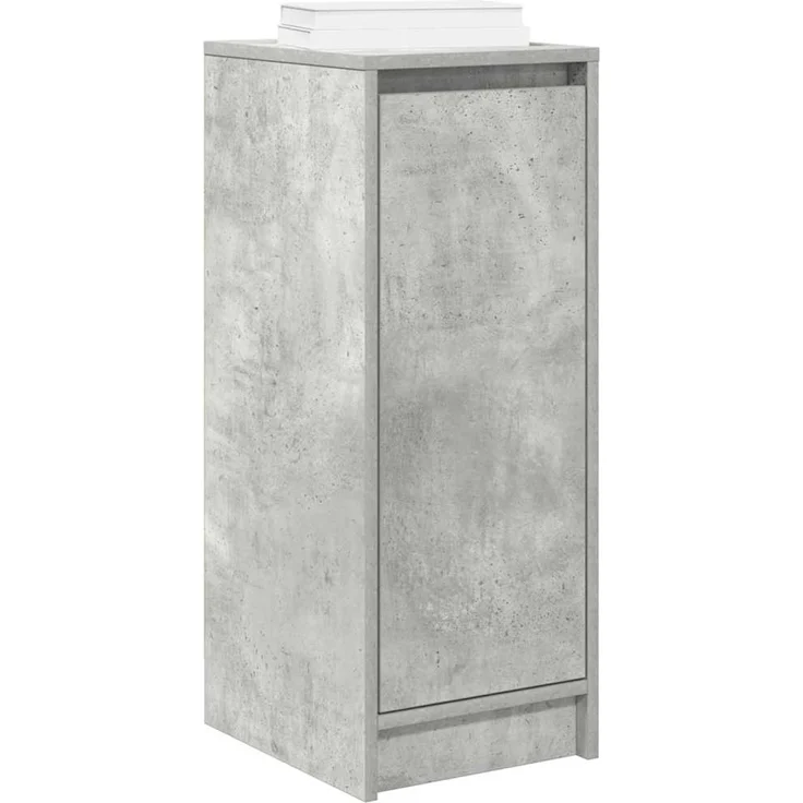vidaXL Schuhschrank Betongrau 29,5x34x76 cm Holzwerkstoff 861862 – Bild 3