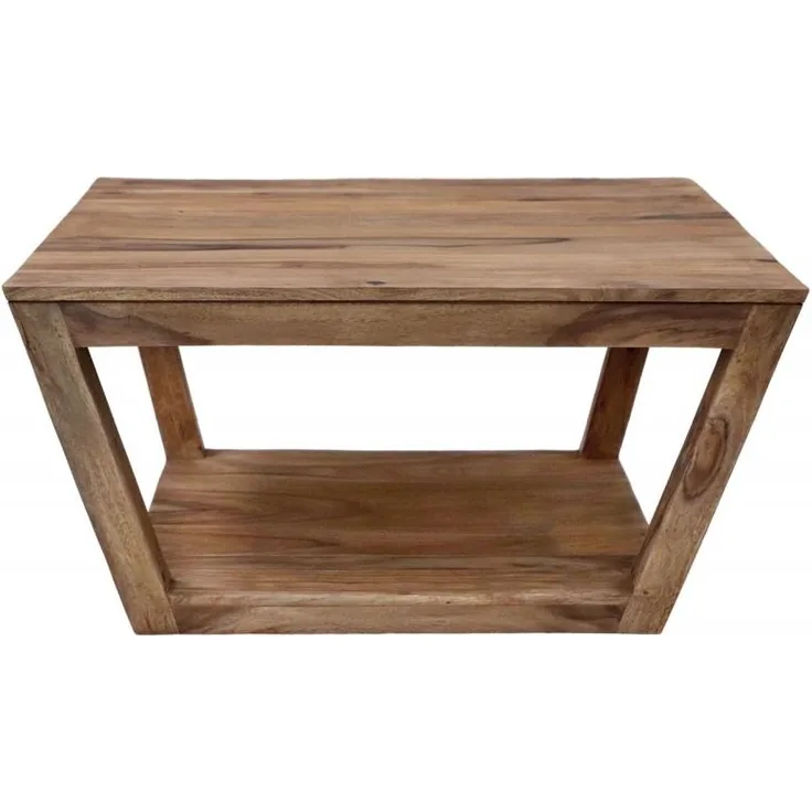 Couchtisch Rami 80x40x80 aus indischem Sheesham-Massivholz