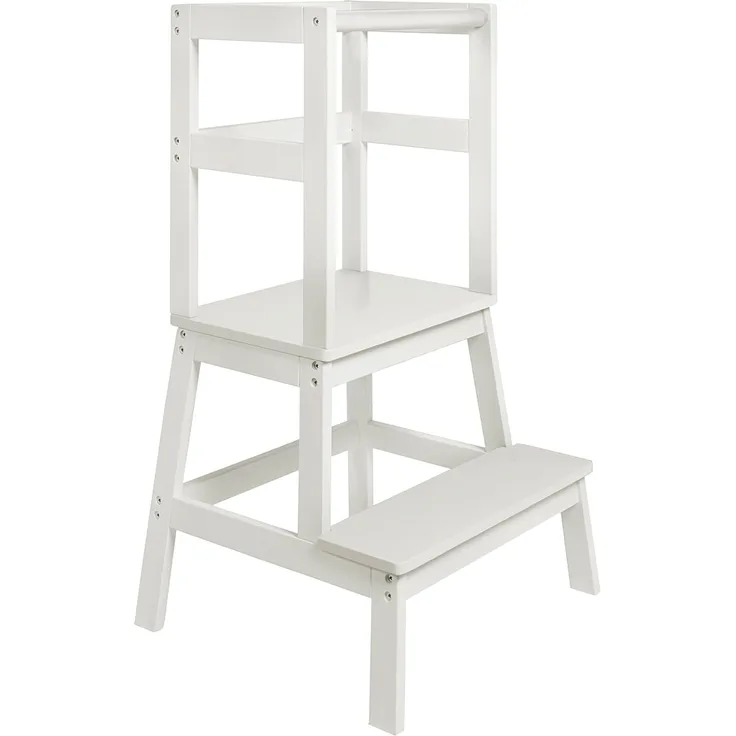 BOMI® Vario Lernturm Kinder Schemel Swubi aus Holz I Lerntower für Kinder ab dem Stehalter | Tower Küche Kindermöbel Learning Tower I Mehr Sicherheit bei Kindererziehung