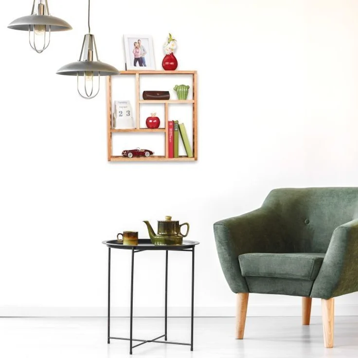 Wandregal Walnuss – Bild 2