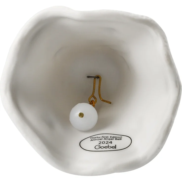 Goebel / Jahresengel Glöckchen 2024,Engel,6,0cm x 6,0cm x 9,5cm / Porzellan / 6,0cm x 6,0cm x 9,5cm – Bild 7