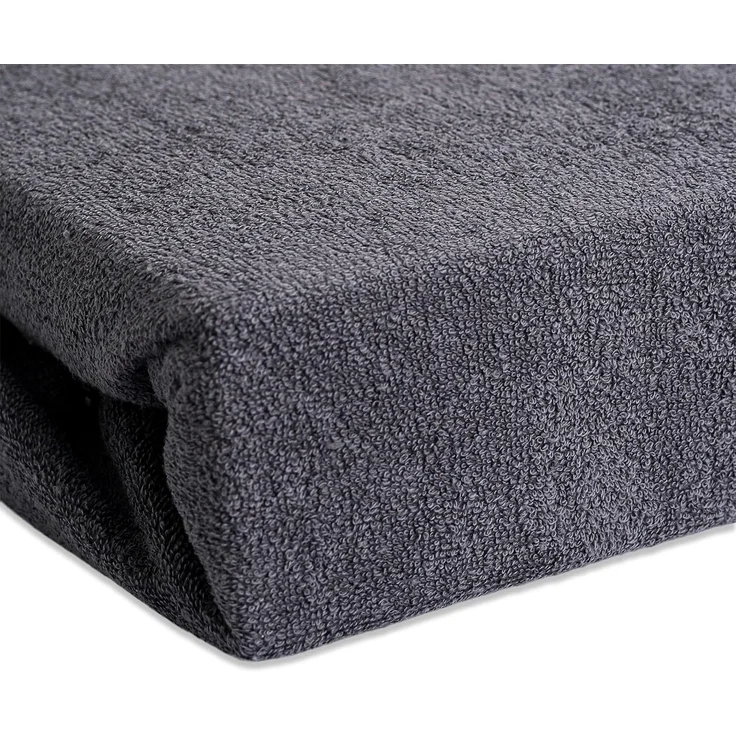 Hometex Premium Textiles Spannbettlaken aus Frottier Stoff bis 23 cm Steghöhe, Frottee, Gummizug: Rundumgummizug, Kuschelig warm und extra weich, ideal für die kalte Jahreszeit – Bild 4