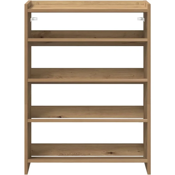 vidaXL Schuhregal Artisan-Eiche 60x25x81 cm Holzwerkstoff 859886 – Bild 3