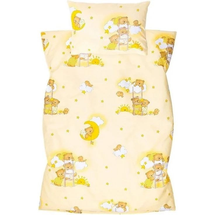 Amilian Kinderbettwäsche 100x135 - Bettwäsche Kinder - Kopfkissenbezug 40x60 cm Babybettwäsche, 2 teilig, 100% Baumwolle, für Mädchen und Jungen – Bild 4