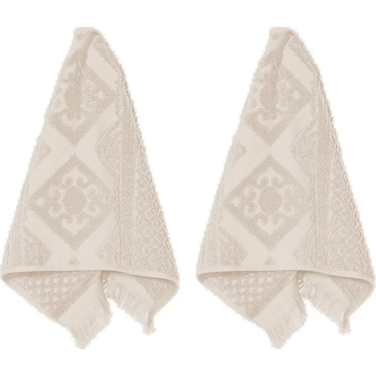 pad Gästehandtücher-Set Harlem White (30x50 cm) (2-teilig) 10195-A00-3050
