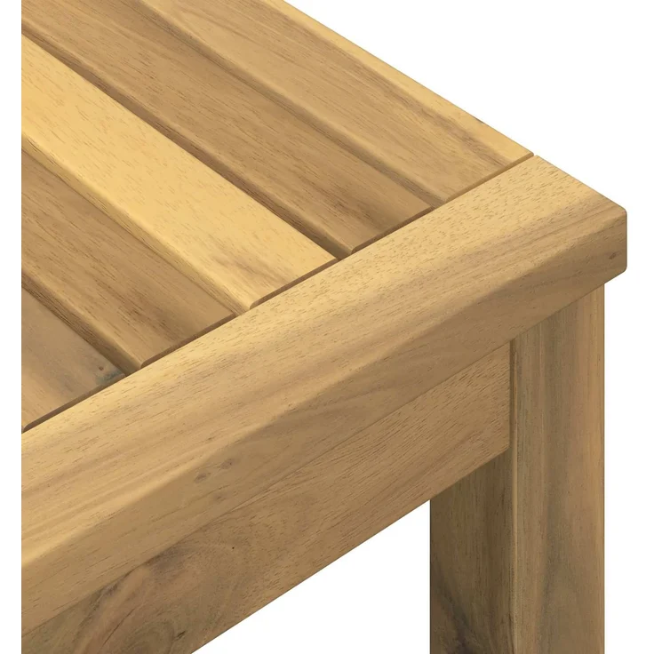 vidaXL Gartenkonsole Tisch Weiß gewaschen 108,5 x 35 x 75 cm 901824 – Bild 5