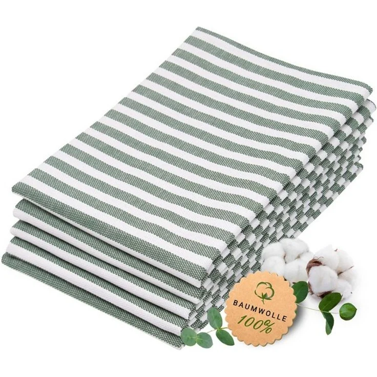 ZOLLNER Geschirrtuch, (Spar-Set, 5-tlg), 50 x 70 cm, 100% Baumwolle, vom Hotelwäschespezialisten – Bild 4