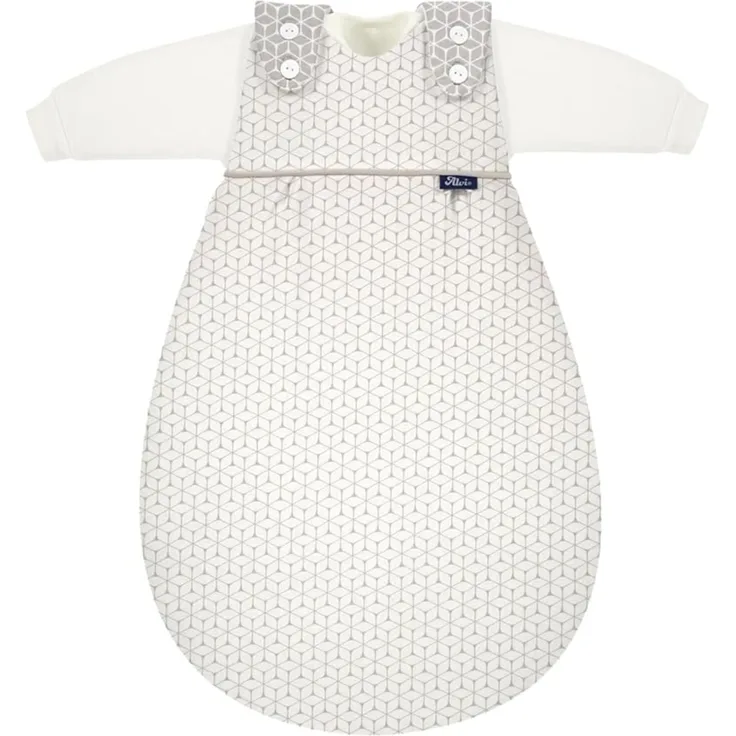 Alvi Baby-Mäxchen Schlafsack 3tlg. Graphic taupe 62/68