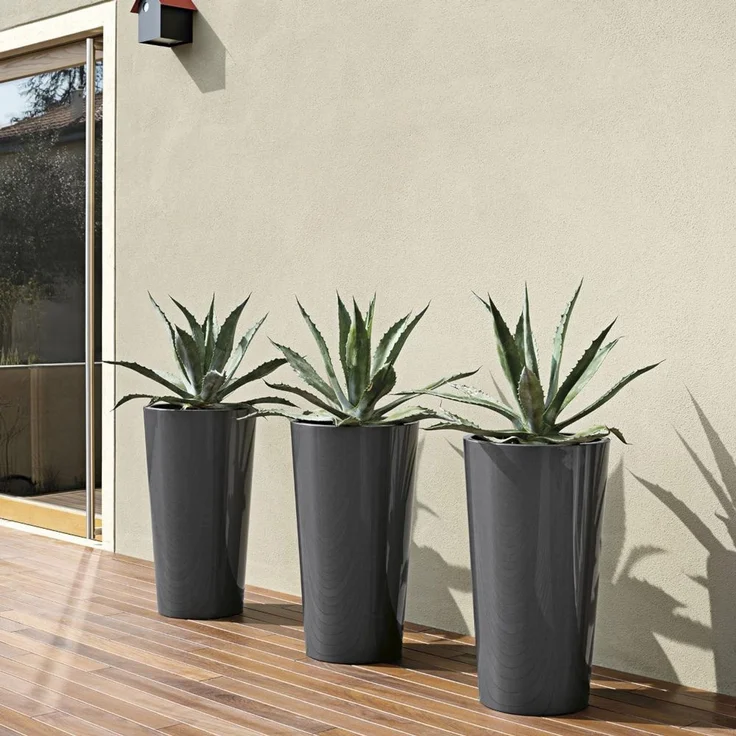 Pflanztopf TUIT anthrazit Ø 33 cm – Bild 2
