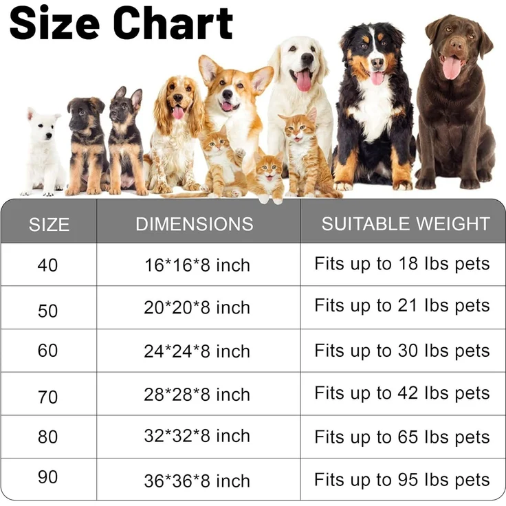 1 Stück Plüsch-Hundebett, rund, rutschfest, bis 4,5 kg, grau – Bild 6