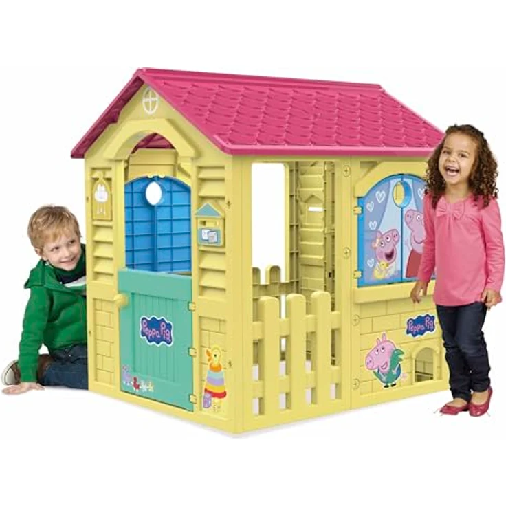 Kinderspielhaus Chicos Peppa Pig (84 x 103 x 104 cm) – Bild 4