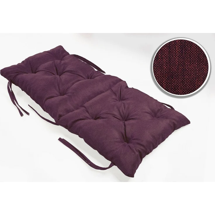 sunnypillow Bankauflage Bankauflage Stuhlkissen viele Farben und Größen zur Auswahl, 40 cm x 40 cm x 40 cm violett – Bild 2
