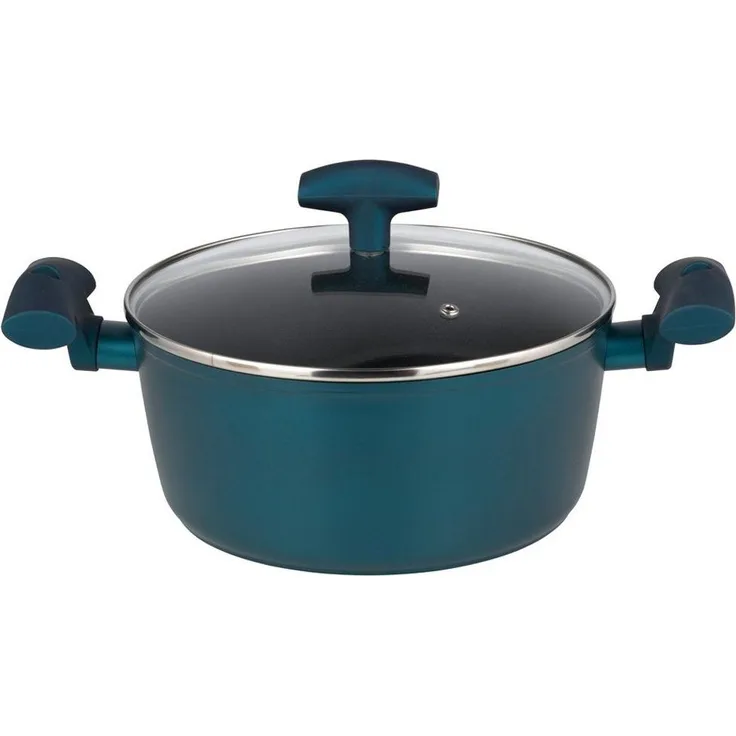 Topf mit Glasdeckel 24cm